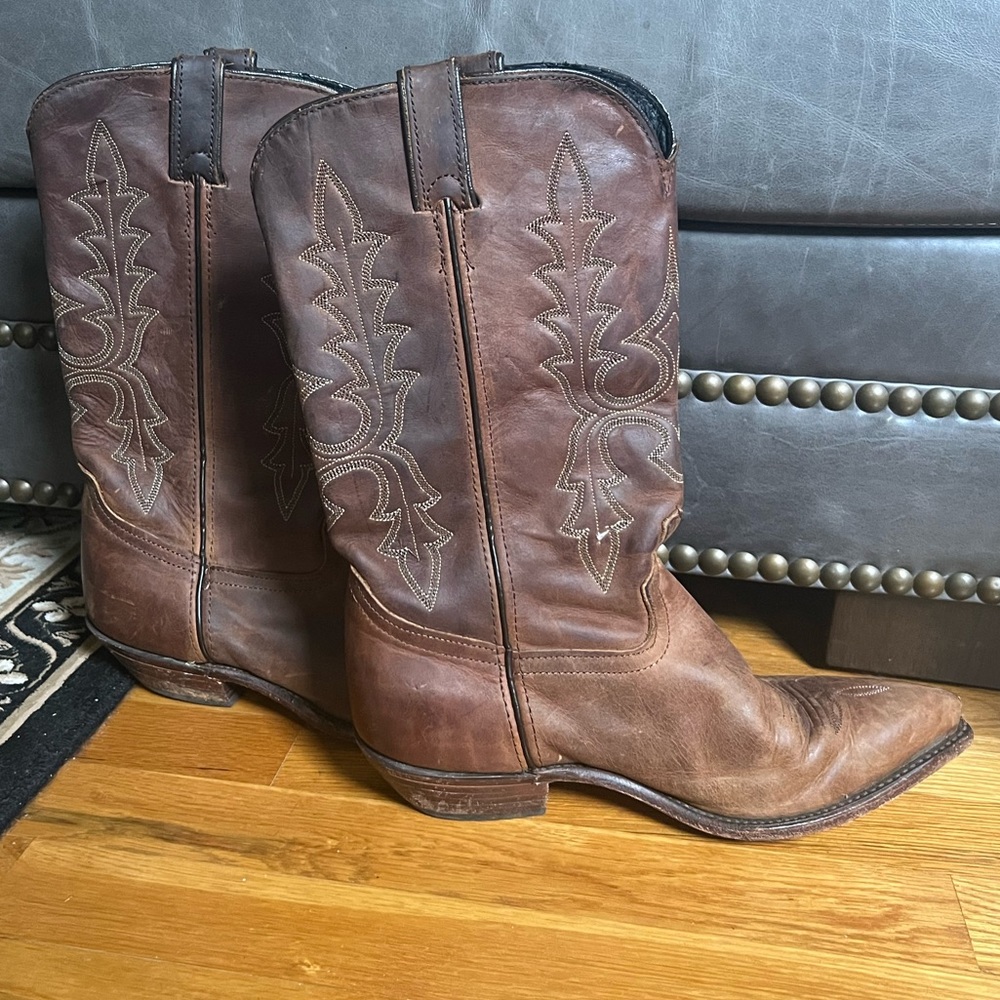 Code West leather cowboy boots - 8.5